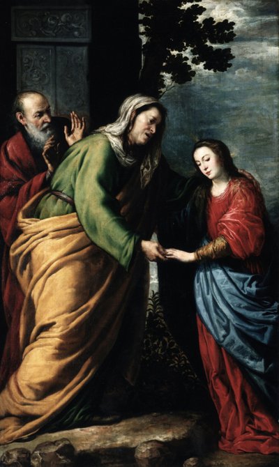 The Visitation by Antonio de Pereda